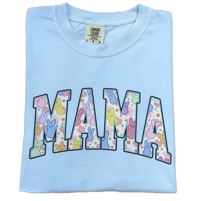 Mama Peep Easter Tee, Mama Easter T-Shirt, Mama Peeps TShirt Hoodie, Sweatshirt | UrbanDripWear.com