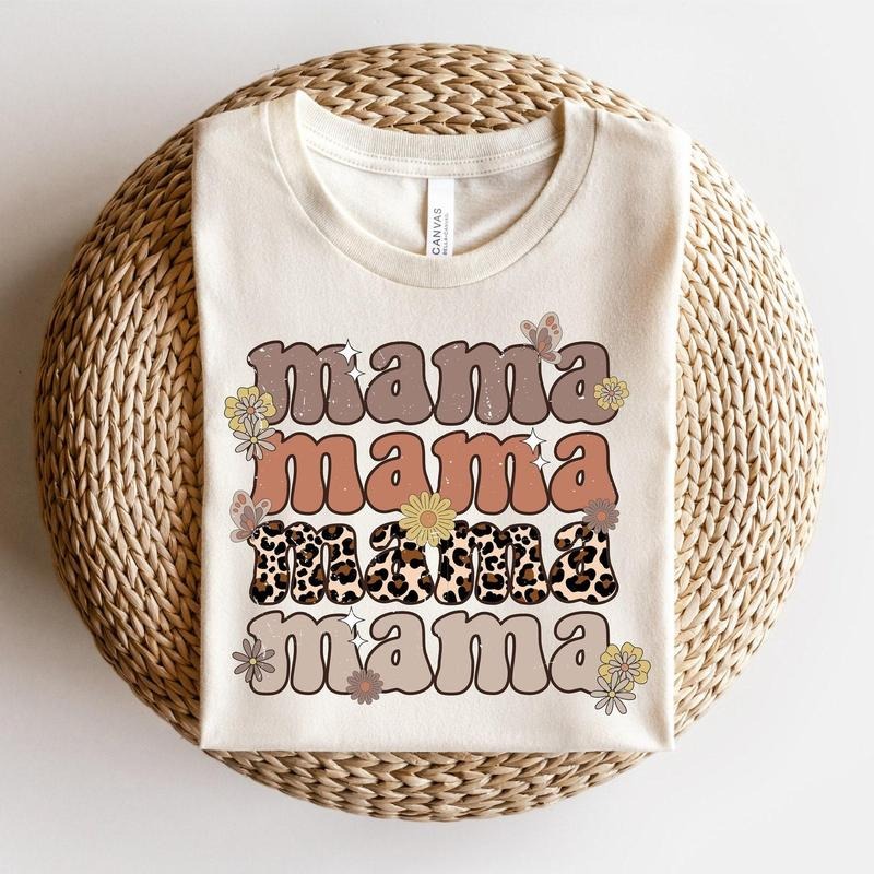 Mama Retro Flower shirt Mama shirt Mama Sweetshirt Hoodie, Sweatshirt | UrbanDripWear.com