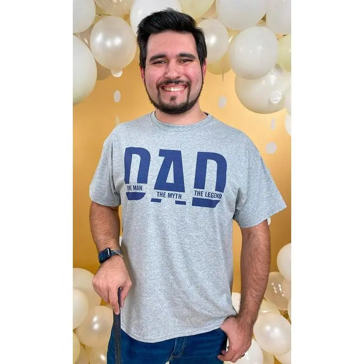 Man, Myth, Legend Dad Graphic T-Shirt Hoodie, Sweatshirt | UrbanDripWear.com