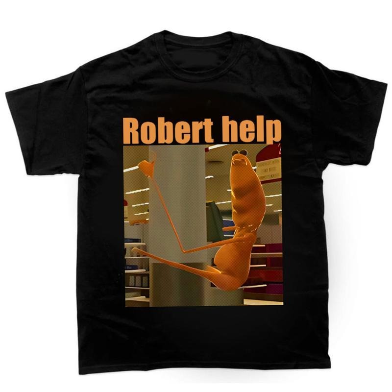 Marcus The Worm Robertt Help Meme Shirt Funny Trendy Meme Streetwear Cotton Fabric T-Shirt style 02 Hoodie, Sweatshirt