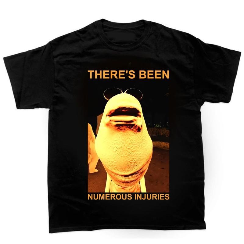 Marcus The Worm There's Been Numerous Injuries Meme Shirt Funny Trendy Meme Streetwear Cotton Fabric T-SHIRT Hoodie,...