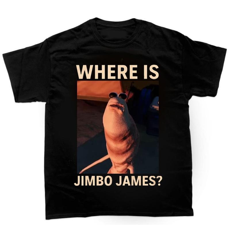 Marcus The Worm Where Is Jimbo James Meme T-Shirt Funny Trendy Meme Classic Cotton Hoodie, Sweatshirt | UrbanDripWear.com