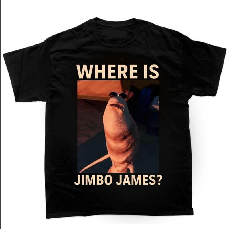 Marcus The Worm Where Is Jimbo James Meme Tee Funny Trendy Meme T Shirt Graphic Tee Cotton Fabric Hoodie, Sweatshirt