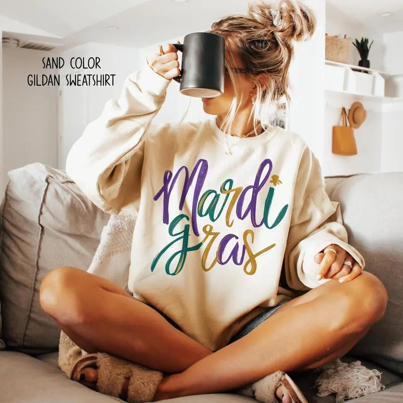Mardi Gras Sweatshirt Mardi Gras Shirt Mardi Gras Festival Shirt Mardi Gras Celebration Shirt Hoodie | UrbanDripWear.com