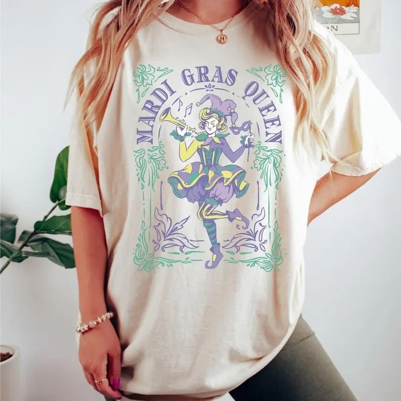 Mardi Gras Tshirt Women Laissez Les Bon Temps Rouler Mardi Gras Clothing Mardi Gras 2025 Louisiana Shirt Mardi Gras Diva...