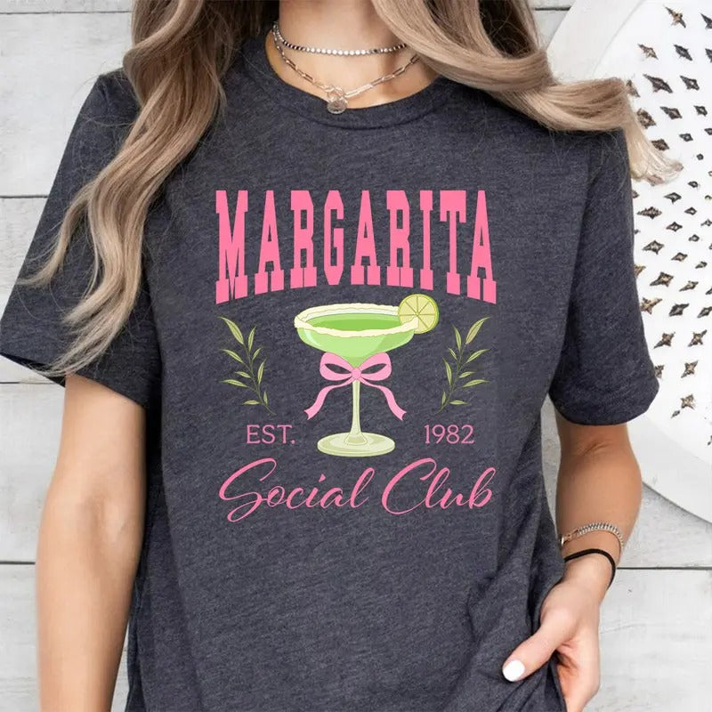 Margarita Sweatshirt, Funny Girls Club Crewneck, Signature Sweatshirt, Drinking Shirt Hoodie | UrbanDripWear.com