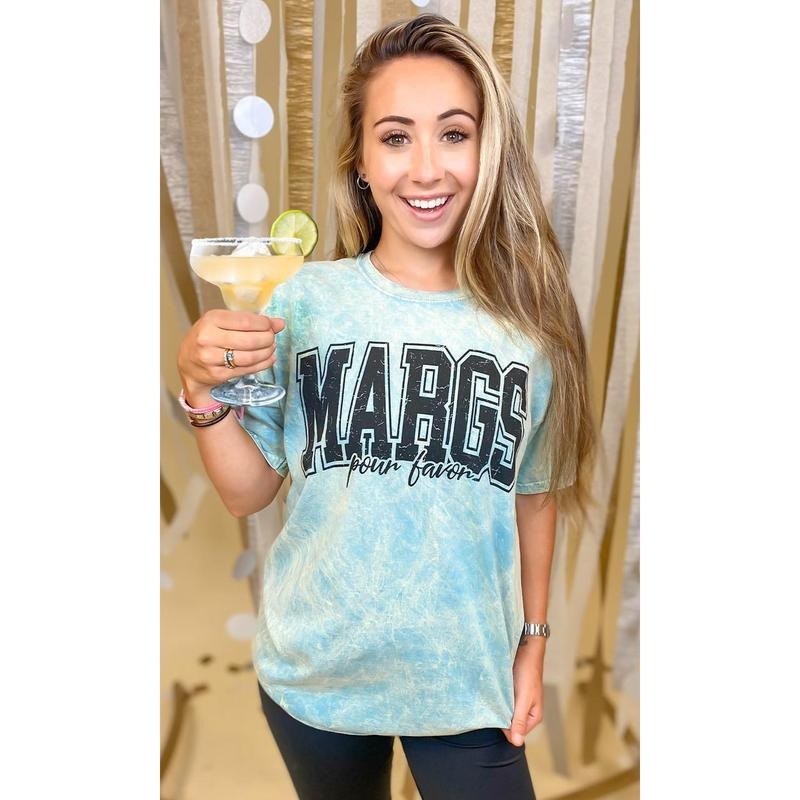 Margs Pour Favor Mineral Washed Graphic Shirt Hoodie, Sweatshirt | UrbanDripWear.com