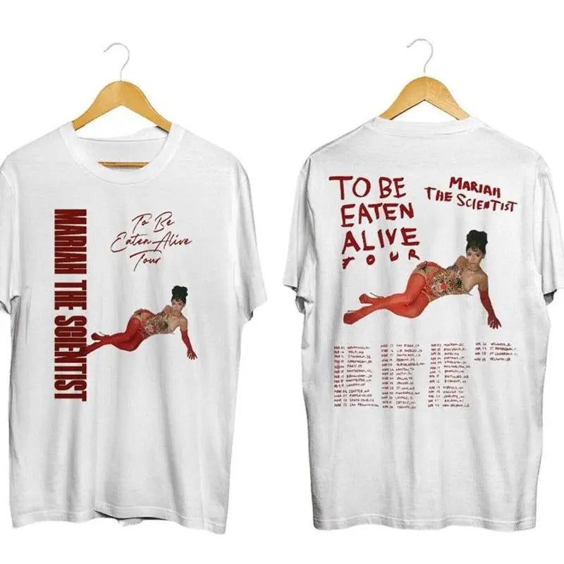 Mariah The Scientist To Be Eaten Alive Tour 2024 Shirt, Mariah The Scientist Fan Hoodie, Sweatshirt | UrbanDripWear.com