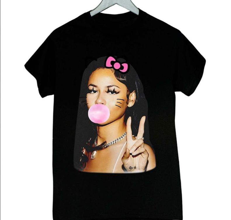 Mariahh Scientist Big Face Peace kitty bubble Shirt Hoodie, Sweatshirt | UrbanDripWear.com