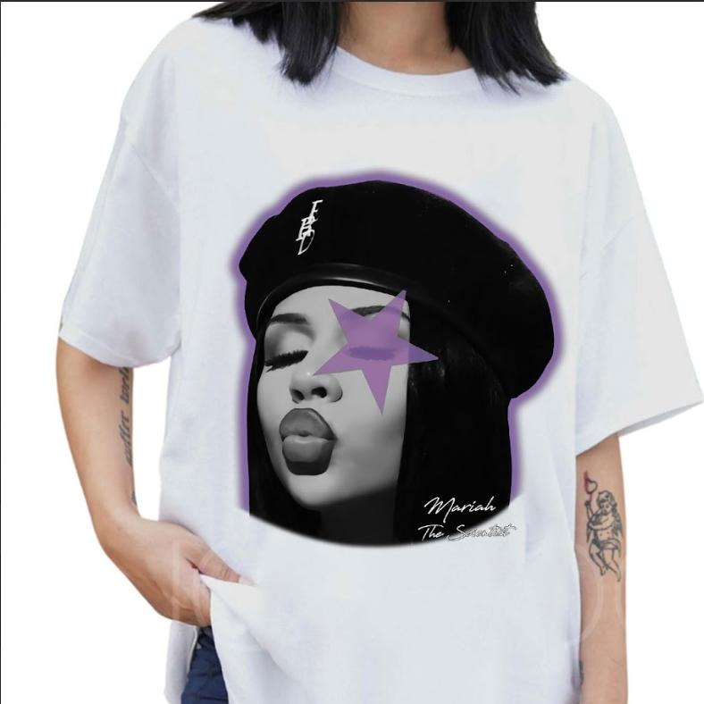 Mariahhh Scient Purple Star T-shirt Hoodie, Sweatshirt | UrbanDripWear.com