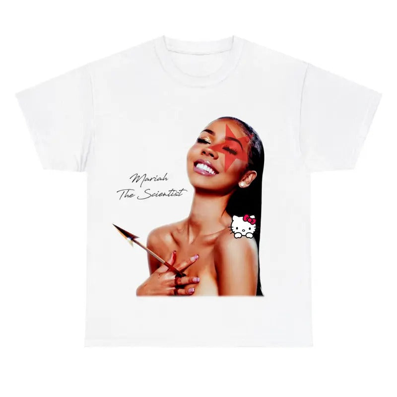 Mariahhh TS Red Star T-Shirt Mariahhh Kittyyy Shirt Hoodie, Sweatshirt | UrbanDripWear.com