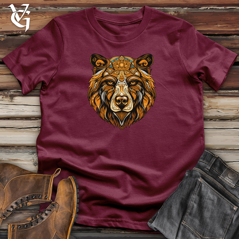Vintage Viking Bear 01 Softstyle Tee
