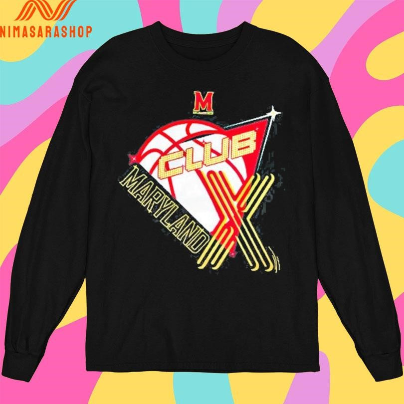 Maryland Terrapins Men’s Basketball Club Logo Shirts