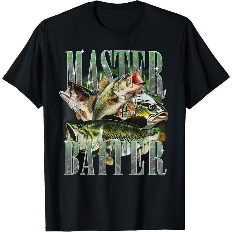 Master Baiter Bass Fishing Fisher Papa Dad Happy Fathers Day T-Shirt Hoodie, Sweatshirt | UrbanDripWear.com