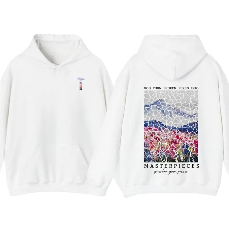 Masterpieces Christian Comfort Colors T-shirt Hoodie Trendy Sweatshirt | UrbanDripWear.com
