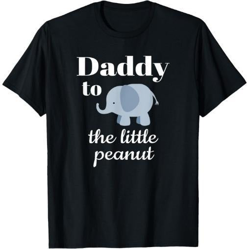 Matching Baby Shower Couples Shirt Elephant Daddy Peanut T-Shirt Made in USA Hoodie, Sweatshirt | UrbanDripWear.com