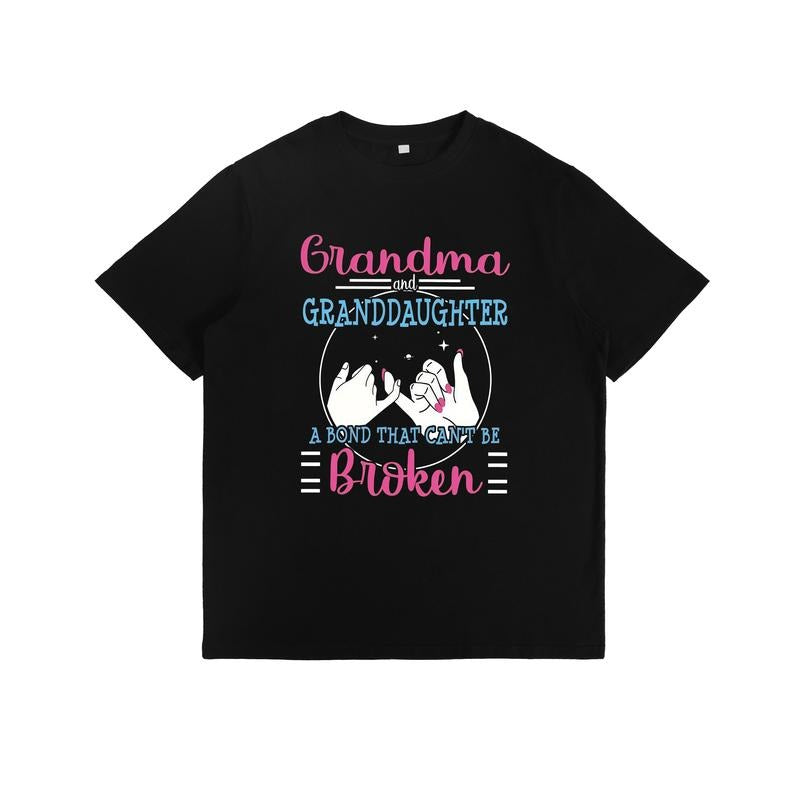Matching Grandma and Granddaughter T-Shirt Celebrating an Unbreakable Bond of Love and Generations Hoodie, Sweatshirt