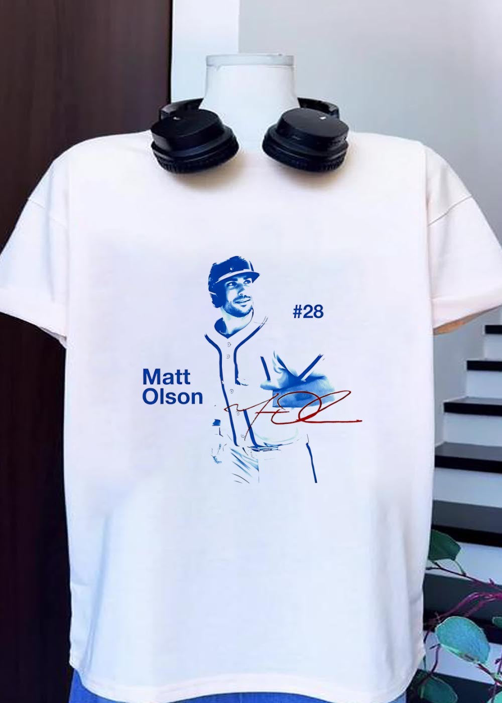 Matt Olson Signature Atlanta Braves T-Shirt