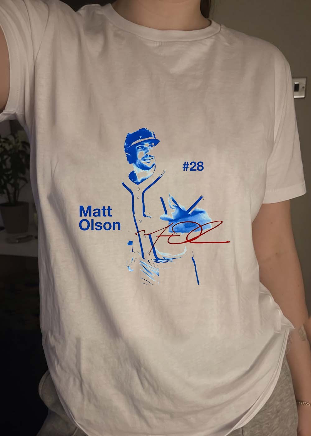 Matt Olson Signature Atlanta Braves T-Shirt