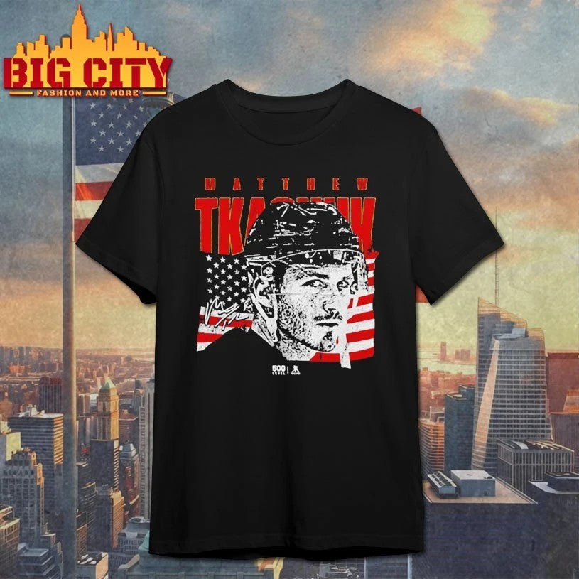 Matthew Tkachuk Florida USA Profile signature t-shirt