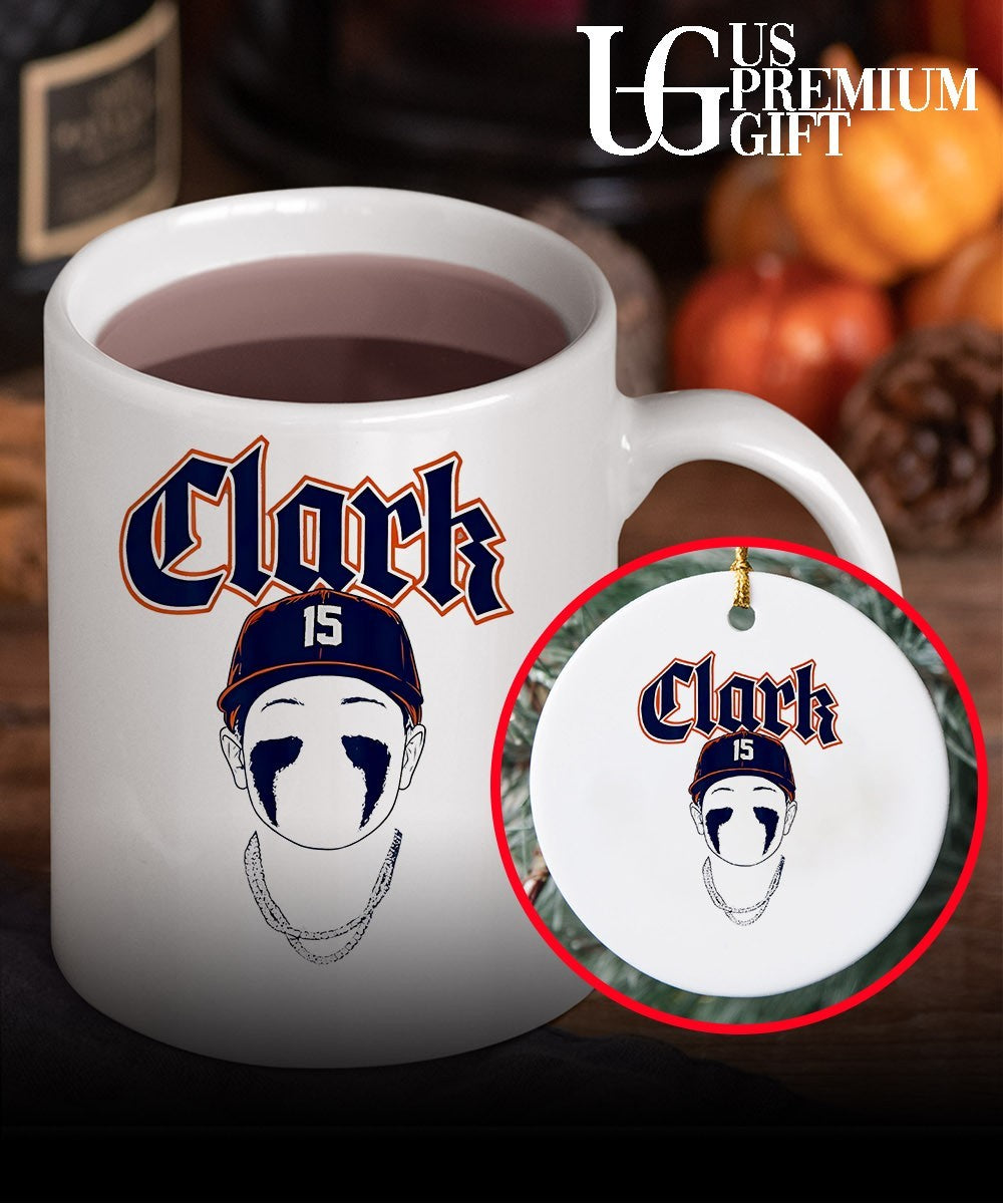 Max Clark Detroit Tigers baseball blank face 2026 signature shirt