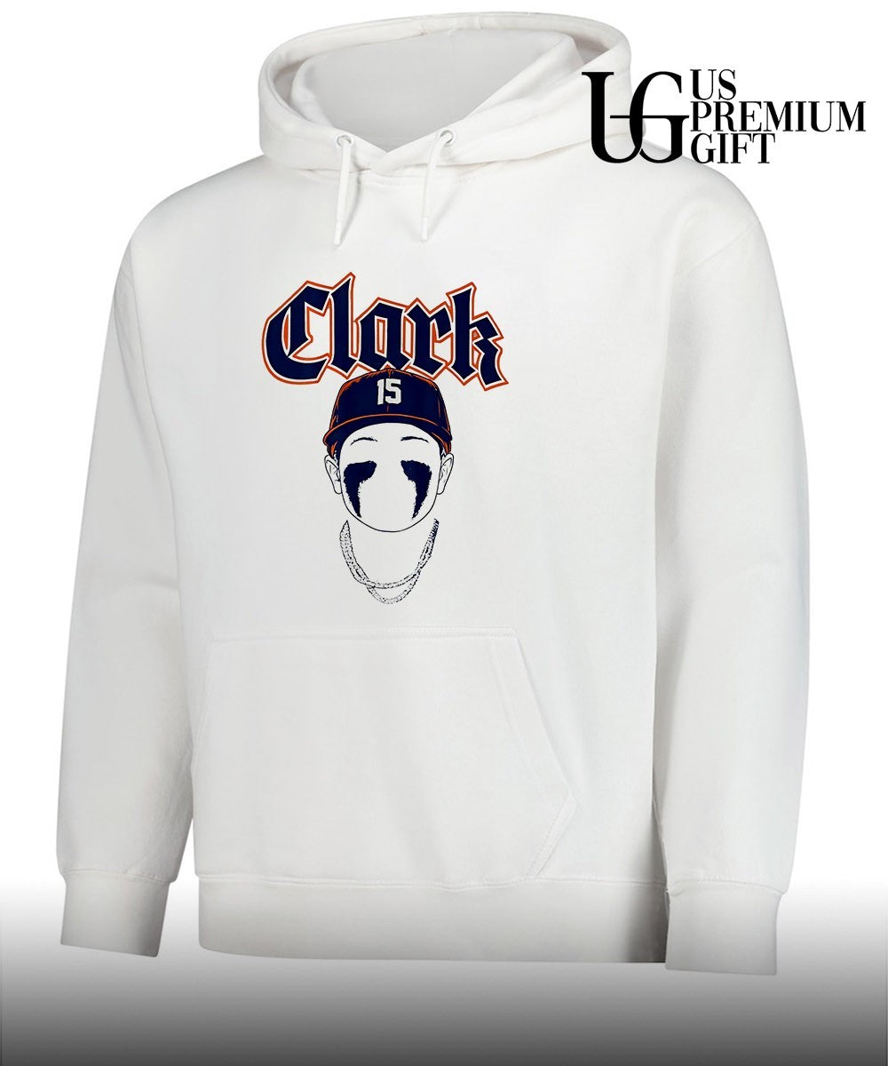 Max Clark Detroit Tigers baseball blank face 2026 signature shirt