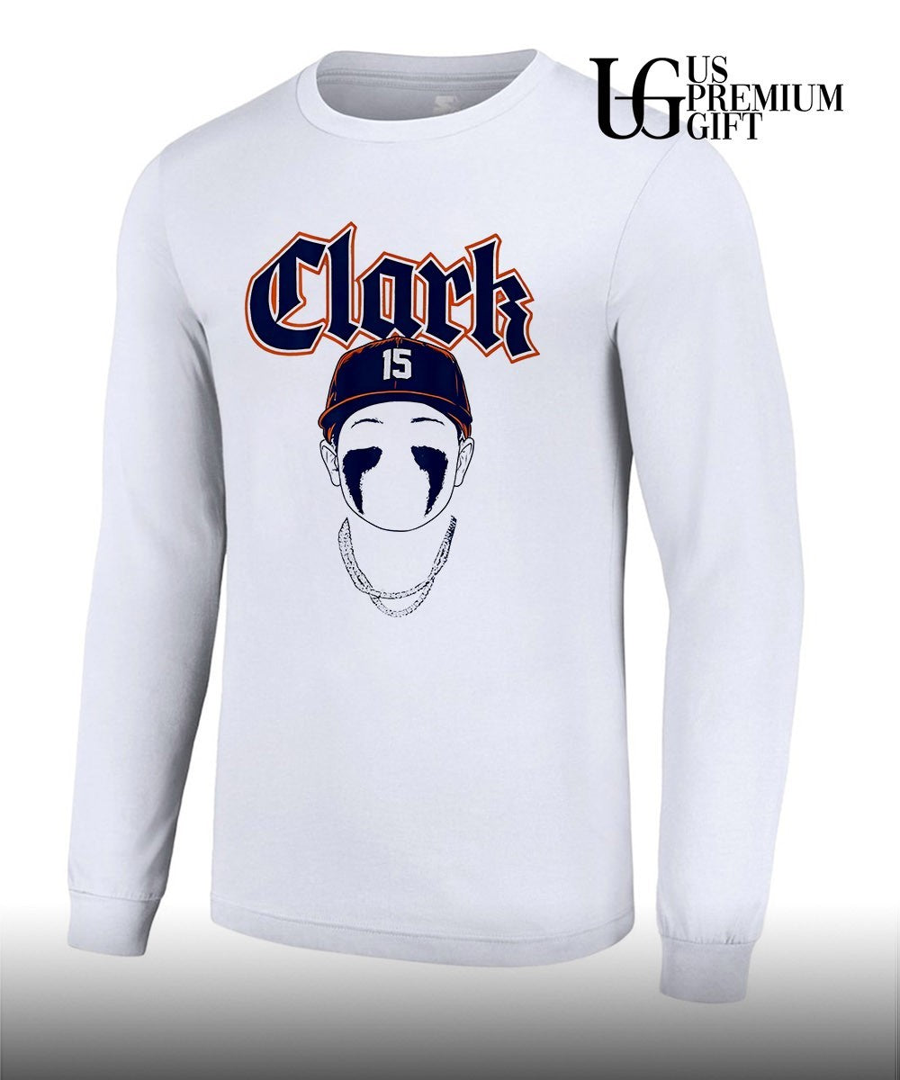Max Clark Detroit Tigers baseball blank face 2026 signature shirt