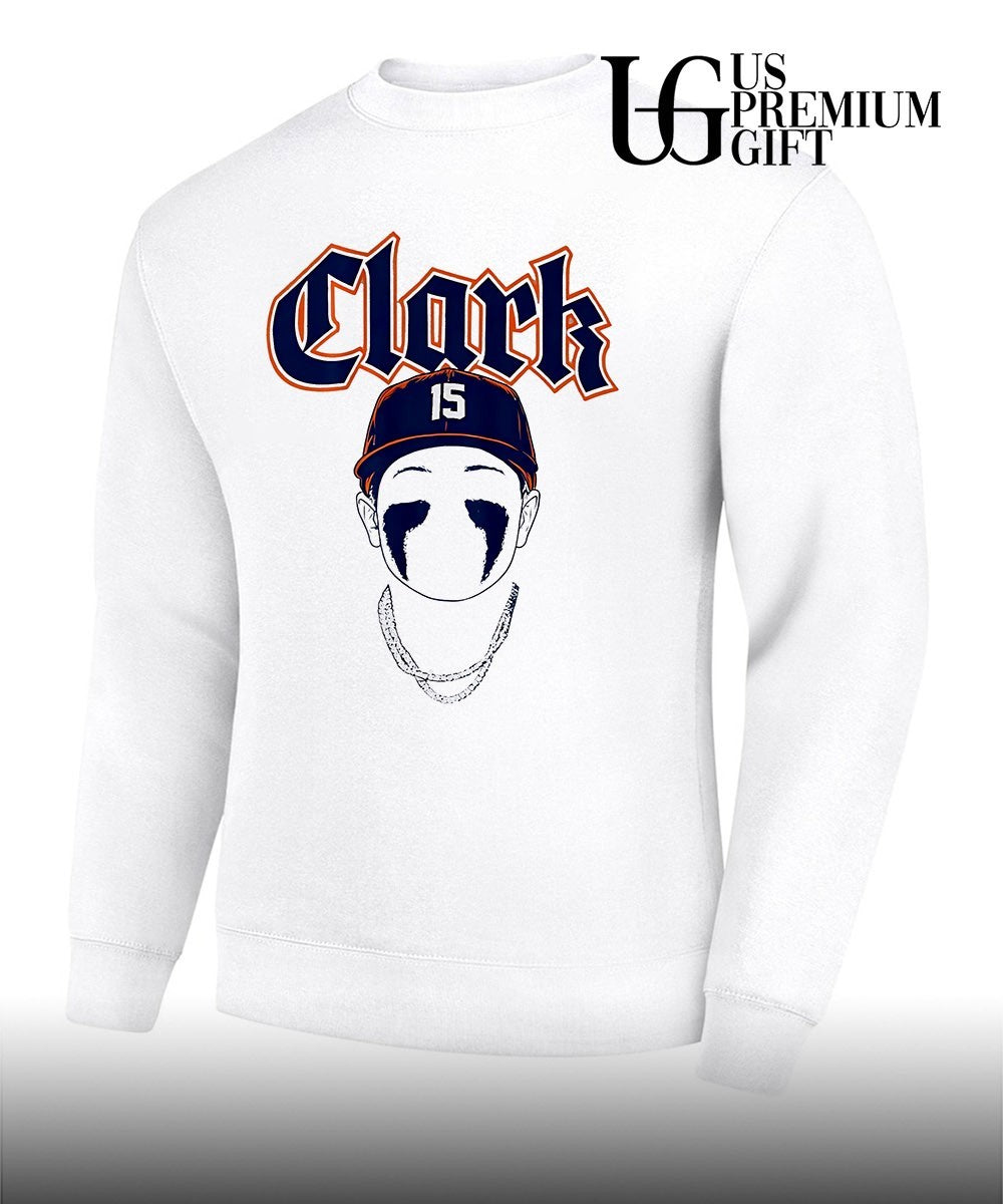 Max Clark Detroit Tigers baseball blank face 2026 signature shirt