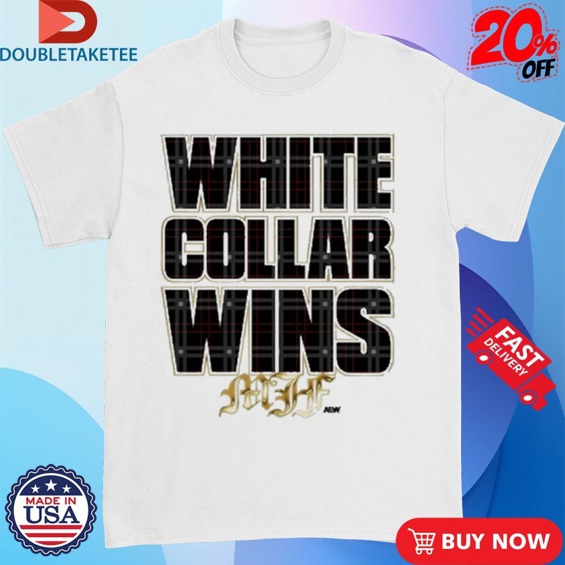 Maxwell Jacob Friedman MJF White Collar Wins AEW Shirts