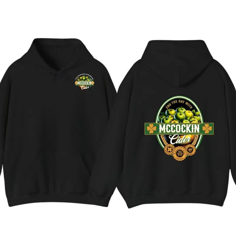McCockin Cider Men's Funny 2 Sided T-Shirt  Hoodie - humor Menswear Casual T-Shirt unisex Sweatshirt | UrbanDripWear.com
