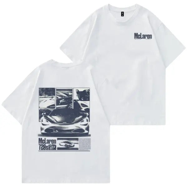 McLaren 720S T-shirt, Hoodie, Sweater, Car Enthusiast Shirt, Car Clothing, Unisex, Vintage car shirt Classic Cotton...