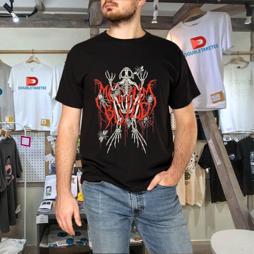 Medium Build Metal Skeleton Spider Shirts