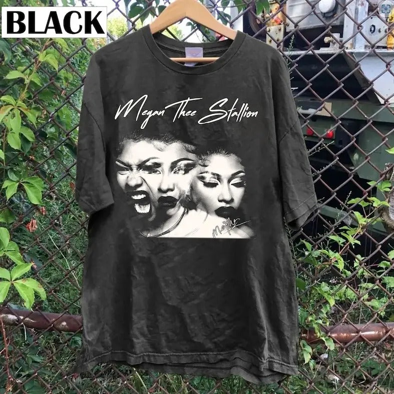 Megan Funny Thee Stallion Shirt, Me.gan Th.ee Sta.llion Rapper Shirt, Vintage Megan Tee Thee Stallion 90s Shirt, Gift For...