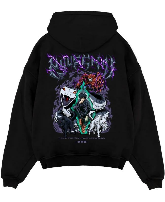 Megumi X Reality - Jujutsu Kaisen Hoodie, Manga Hoodie, Anime Shirt, Anime Lovers Shirt Sweatshirt | UrbanDripWear.com