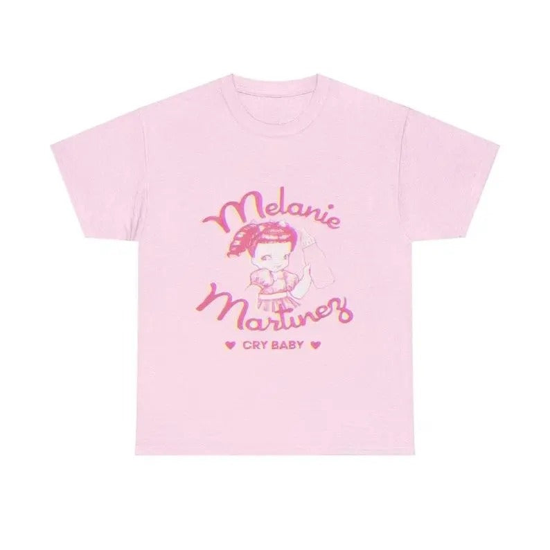 Melanie Martinez Unisex Heavy Cotton Tee Shirt Casual Classic Top, shirt trend 2025 Hoodie, Sweatshirt | UrbanDripWear.com