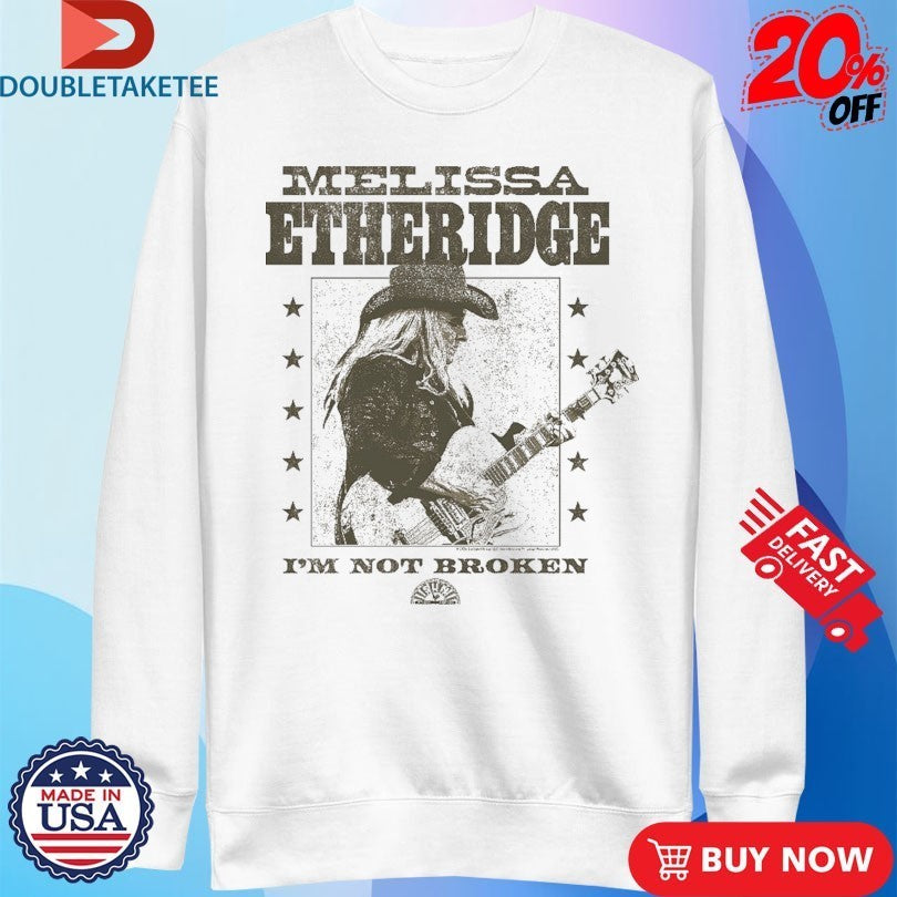 Melissa Etheridge I’m Not Broken Guitar Shirts
