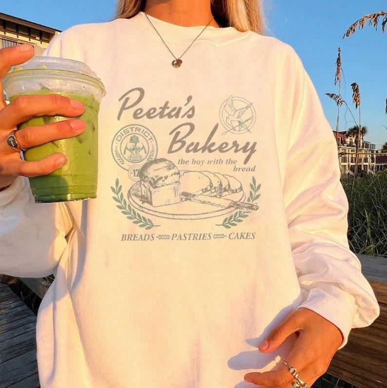Mellark Bakery Crewneck Sweatshirt Booktok Merch T-Shirts, Hoodie | UrbanDripWear.com