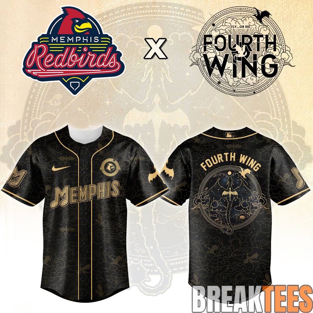 Memphis Redbirds x Fourth Wing Special Baseball Jersey