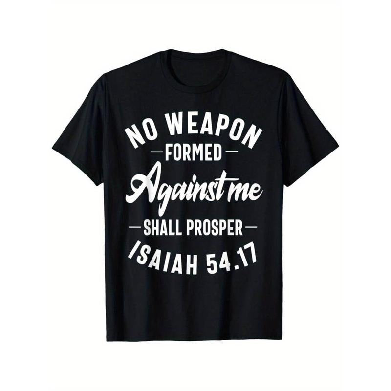 Men'S 100% Cotton Christian Faith T-Shirt