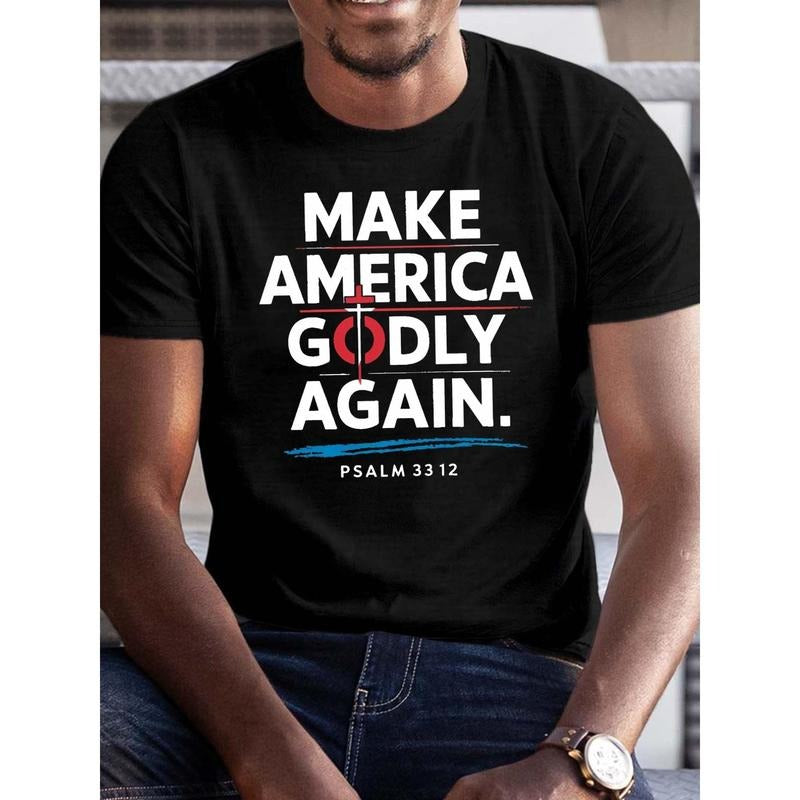 Men's Breathable 100% Cotton T-Shirt