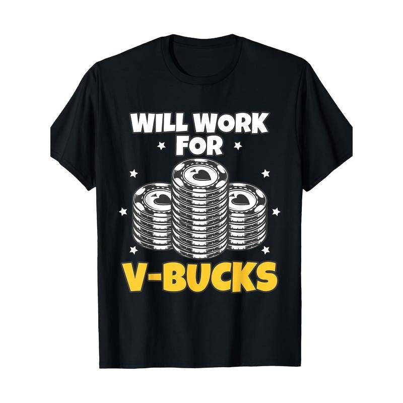 Men's Casual Cotton T-Shirt with Unique Game Print - Breathable, Sweat-Absorbent Crew Neck Tee for Gamers & Casual Attire...