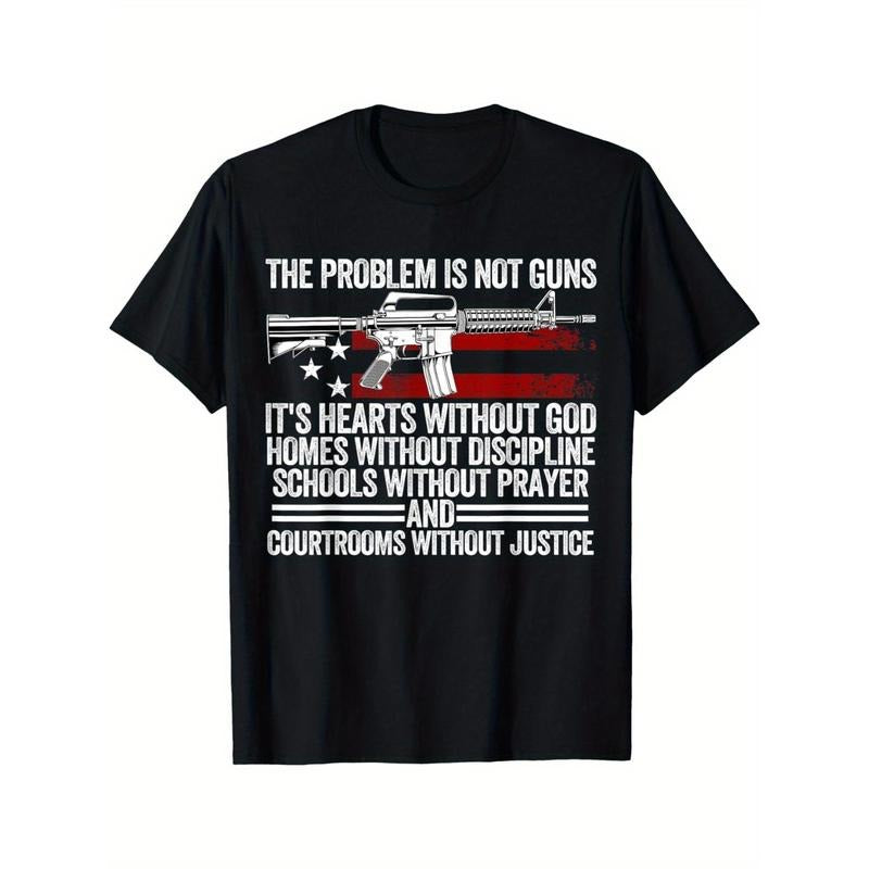 Men's Classic Print Short Sleeve T-Shirt