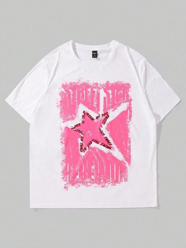 Men's Fashion Graphic Casual T-Shirt, Comfortable Trendy Design for Daily Wear, Stylish Tee for Everyday Hoodie, Sweatshirt
