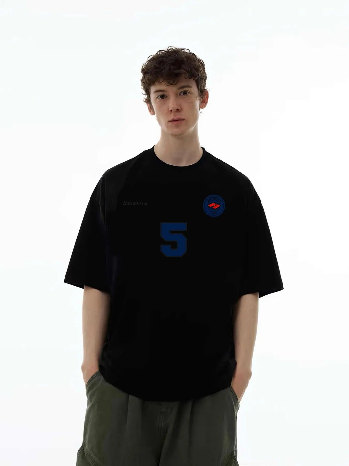 Men's Figure Print Crew Neck Tee, Loose Casual Comfy Half Sleeve Round Neck T-shirt for Summer, Fashion Men's Top for...