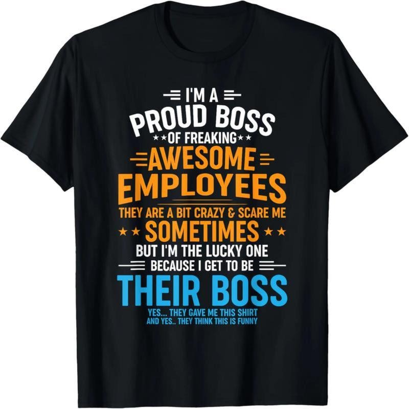 Men's Funny Boss Appreciation T-Shirt
