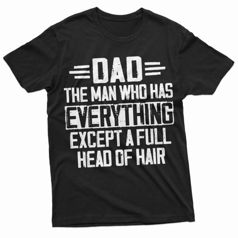Men's Funny Shirt Funny Dad Shirt Bald Shirt Bald Dad Funny Shirt Fathers Day Gift For Dad Father Shirts Funny Gift For...