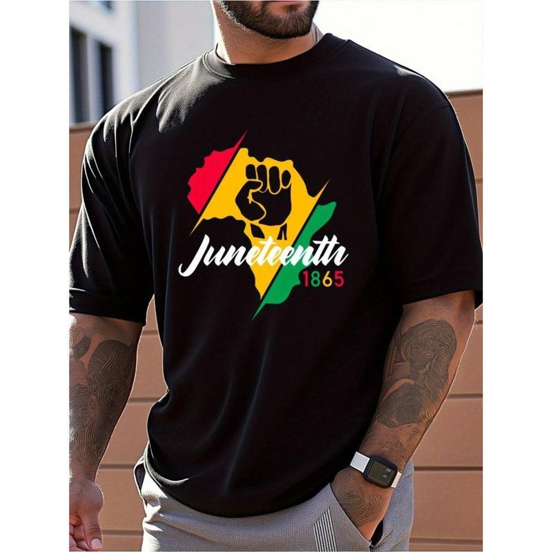 Men's Juneteenth 1865 Commemorative T-Shirt Hoodie, Sweatshirt | UrbanDripWear.com