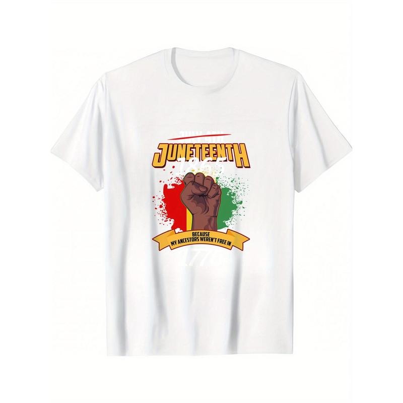 Men's Juneteenth 1865 Freedom Celebration T-Shirt