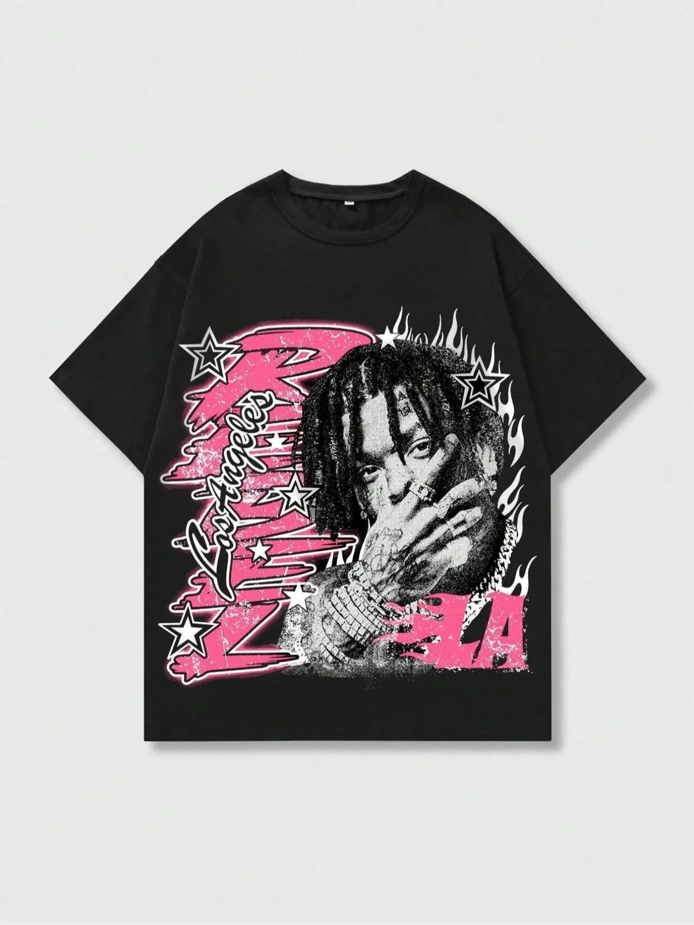 Men's Letter Print Graphic Tee, Loose Casual Short Sleeve T-shirt for Summer, Men's Top for Daily Wear Hoodie, Sweatshirt