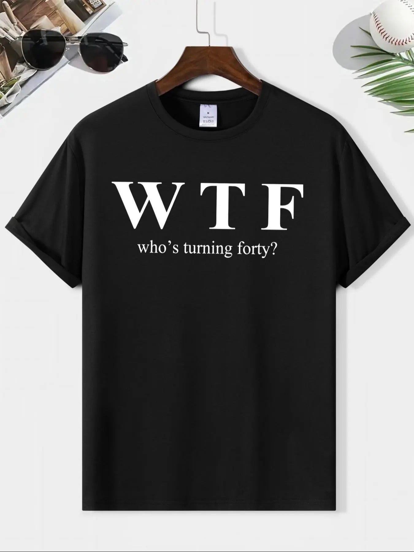 Men's Letter Print Round Neck Graphic Tee, Vintage Trendy Casual Short Sleeve T-shirt for Daily Wear, Menswear for Summer...